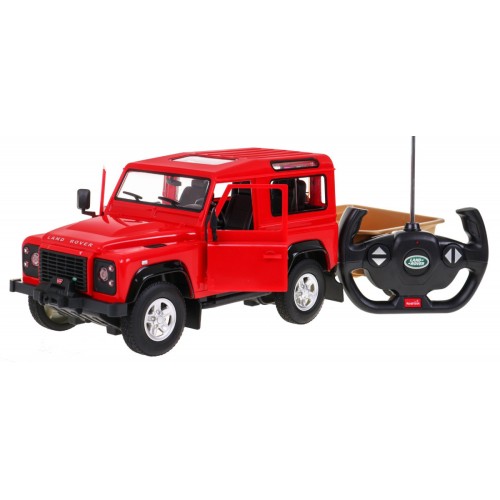 Land Rover Defender RASTAR Model 1:14 Dálkové ovládání Off-Road auto + 2.4GHz Dálkové ovládání