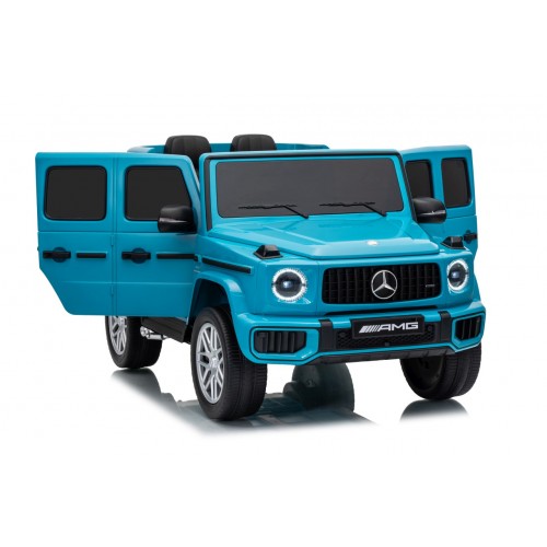 Mercedes G63 AMG modré vozidlo