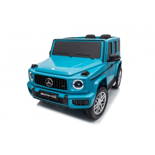 Mercedes G63 AMG modré vozidlo