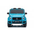 Mercedes G63 AMG modré vozidlo