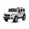 Mercedes G63 AMG bílý vůz
