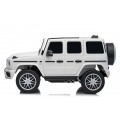 Mercedes G63 AMG bílý vůz