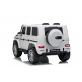 Mercedes G63 AMG bílý vůz
