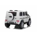 Mercedes G63 AMG bílý vůz