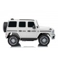 Mercedes G63 AMG bílý vůz