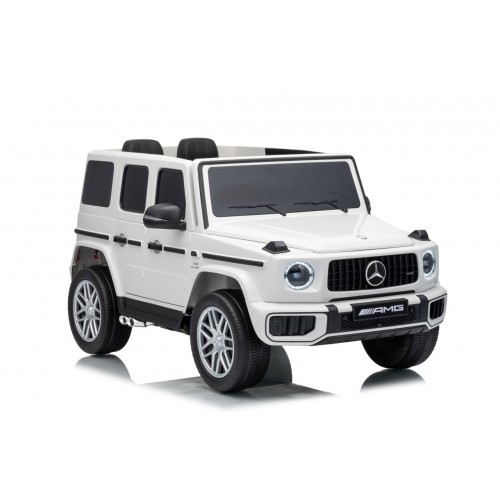 Mercedes G63 AMG bílý vůz