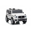 Mercedes G63 AMG bílý vůz
