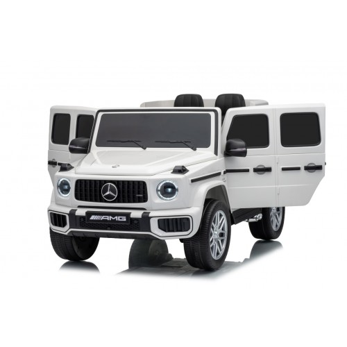 Mercedes G63 AMG bílý vůz