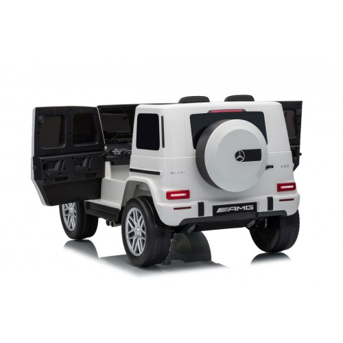 Mercedes G63 AMG bílý vůz
