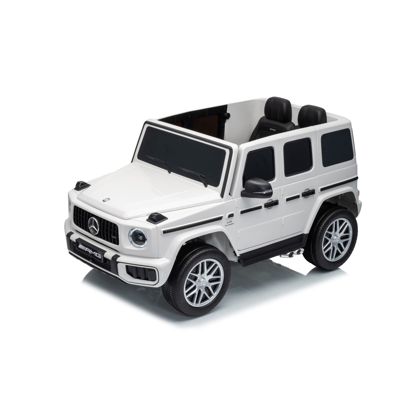 Mercedes G63 AMG bílý vůz