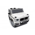 Mercedes G63 AMG bílý vůz