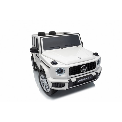 Mercedes G63 AMG bílý vůz