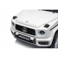 Mercedes G63 AMG bílý vůz