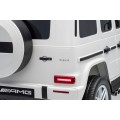 Mercedes G63 AMG bílý vůz