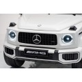 Mercedes G63 AMG bílý vůz
