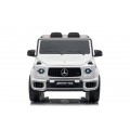 Mercedes G63 AMG bílý vůz
