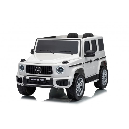 Mercedes G63 AMG bílý vůz
