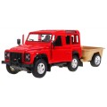 Land Rover Defender RASTAR Model 1:14 Dálkové ovládání Off-Road auto + 2.4GHz Dálkové ovládání
