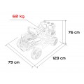 Buggy vozidlo OBSERVER 4x4 zelená