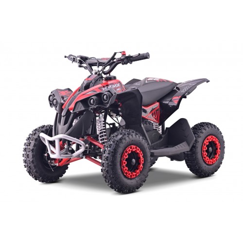 copy of Quad Highper na baterii žlutá 35 km/h + střídavý motor 1000 W + nafouknutá kola + nastavení sedadla