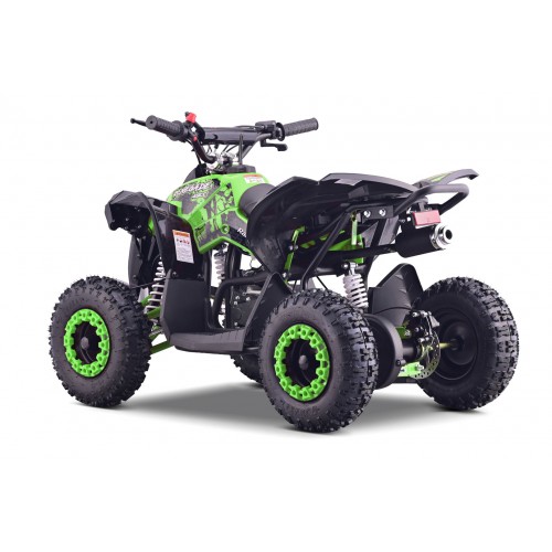 copy of Quad Highper na baterii žlutá 35 km/h + střídavý motor 1000 W + nafouknutá kola + nastavení sedadla