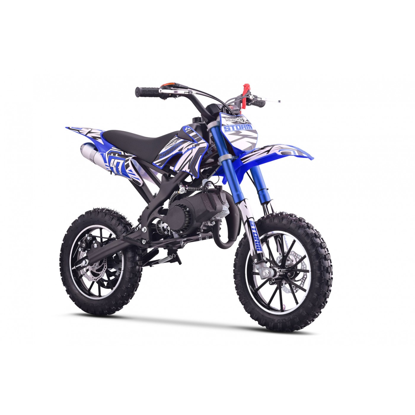 Vozidlo spalovací motor 49CC STORM modrá