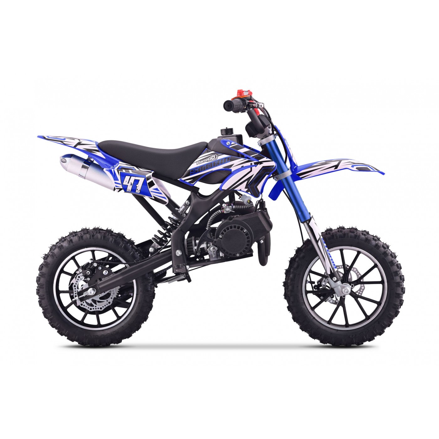 Vozidlo spalovací motor 49CC STORM modrá