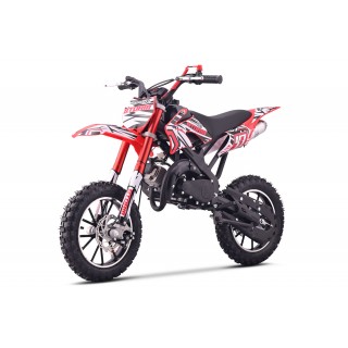 Spalovací motor vozidla 49CC STORM červený