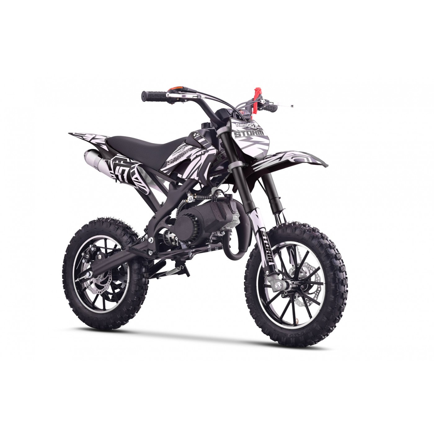 Spalovací motor vozidla 49CC STORM černý