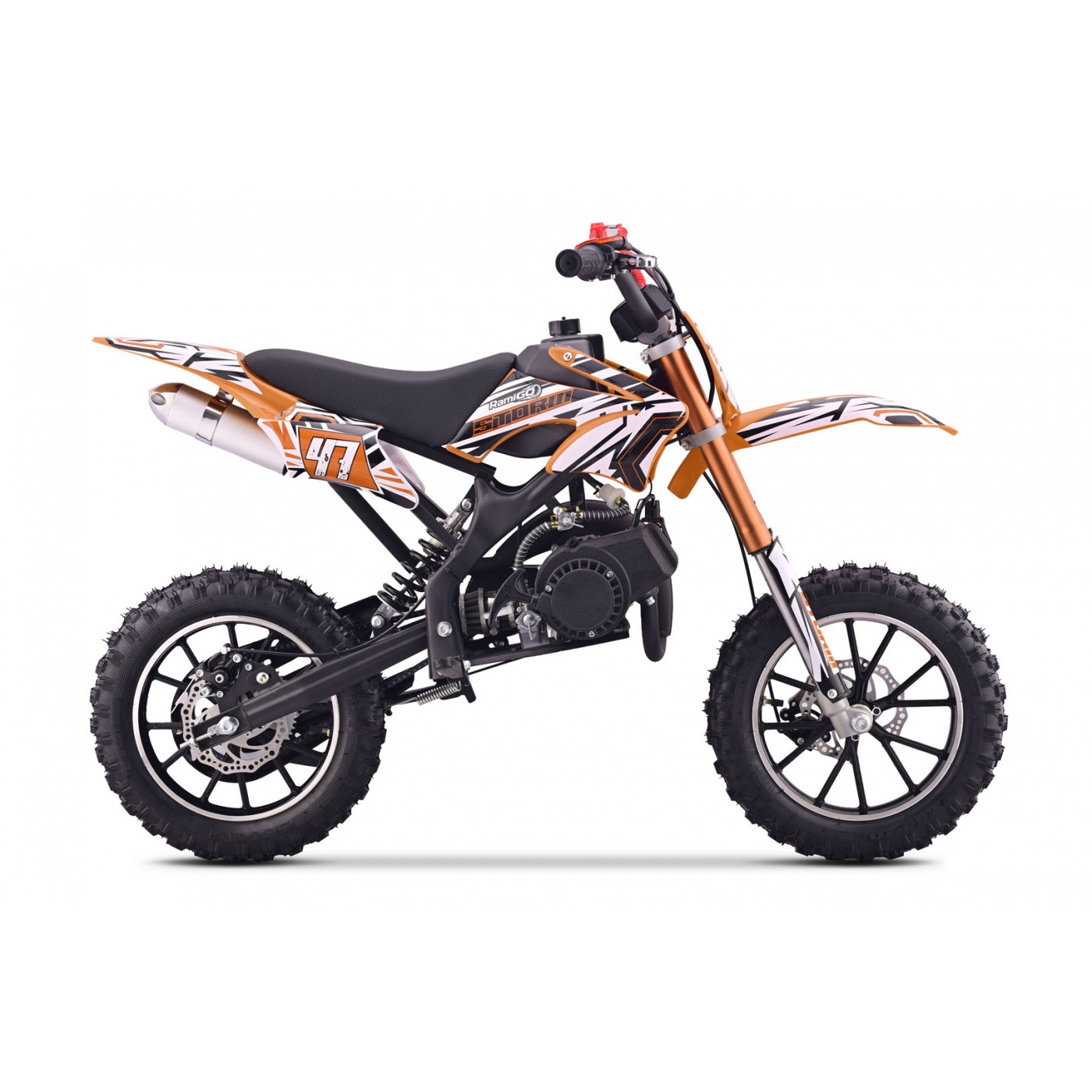 Spalovací motor vozidla 49CC STORM Orange