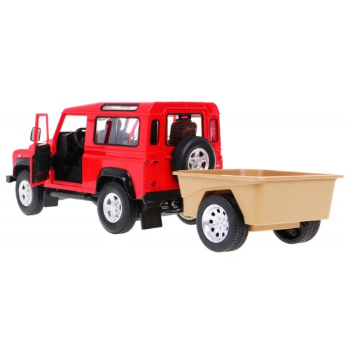 Land Rover Defender RASTAR Model 1:14 Dálkové ovládání Off-Road auto + 2.4GHz Dálkové ovládání