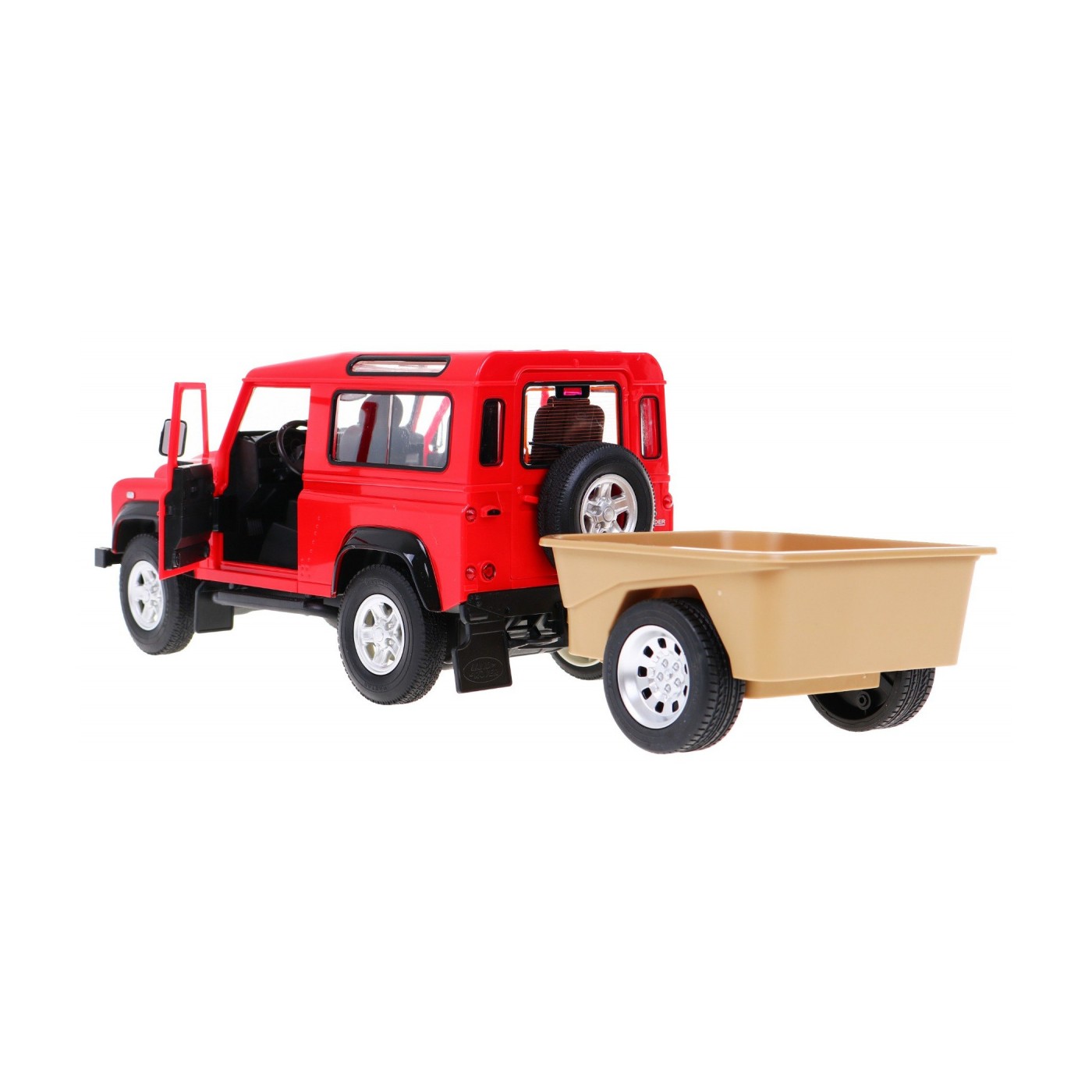 Land Rover Defender RASTAR Model 1:14 Dálkové ovládání Off-Road auto + 2.4GHz Dálkové ovládání