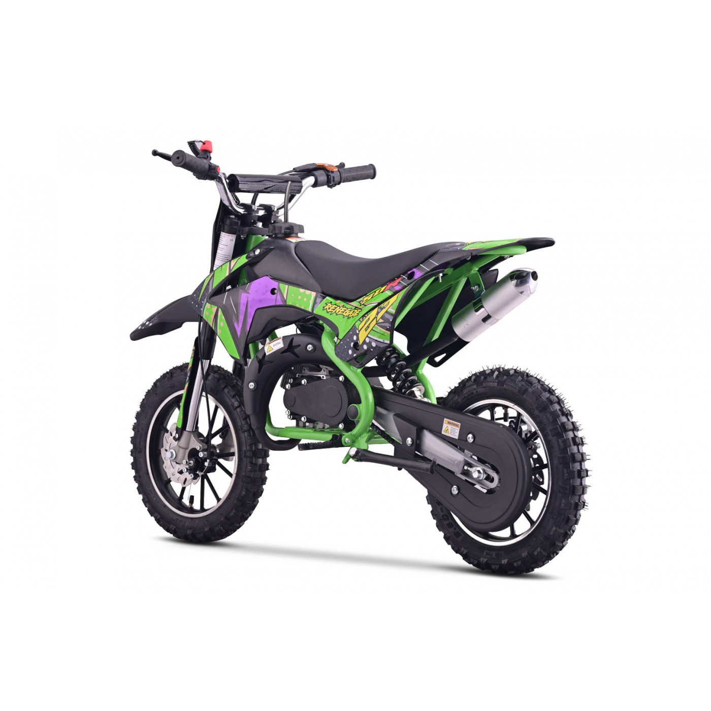 copy of Quad Highper na baterii žlutá 35 km/h + střídavý motor 1000 W + nafouknutá kola + nastavení sedadla