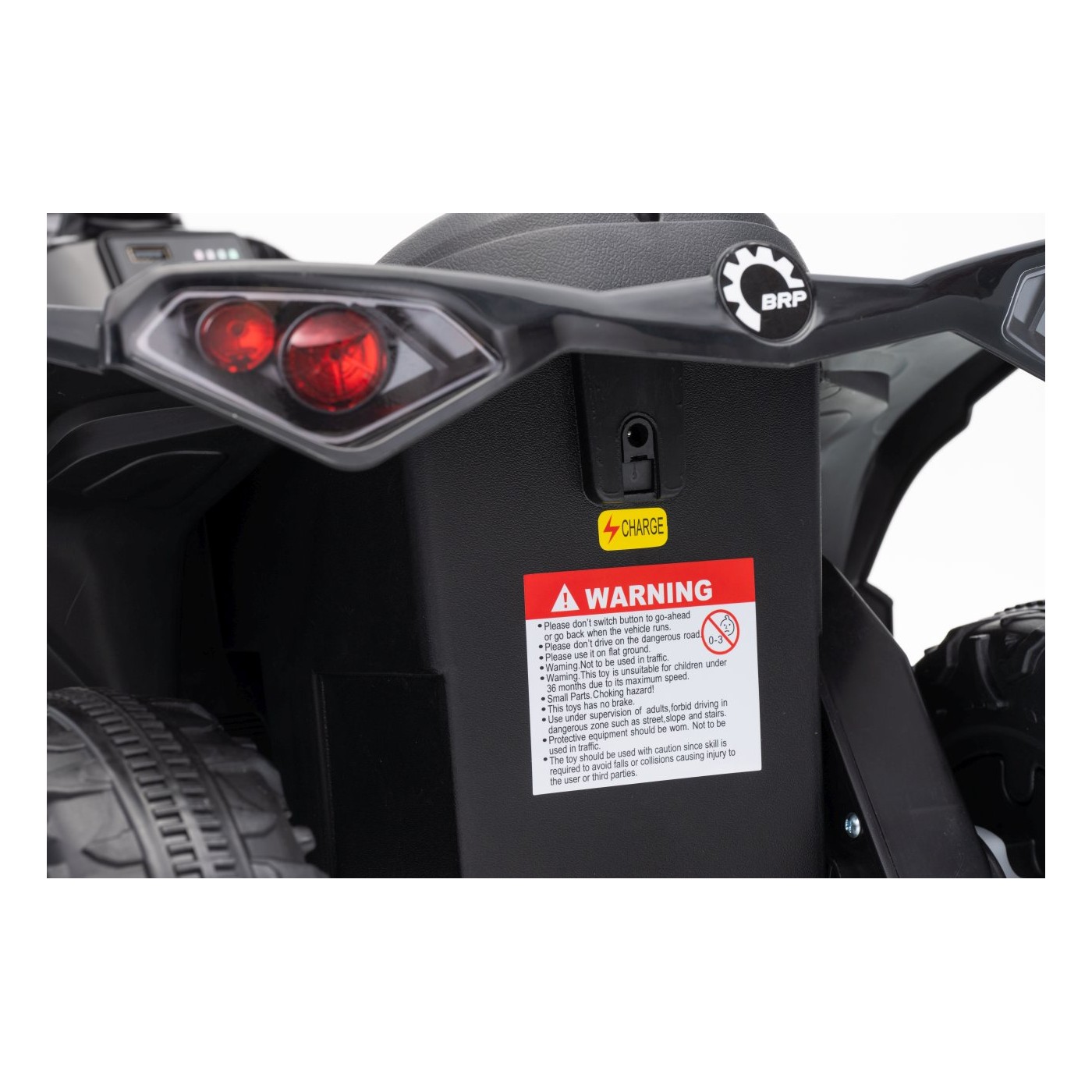 MINI Can Am Renegade ATV černá