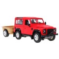 Land Rover Defender RASTAR Model 1:14 Dálkové ovládání Off-Road auto + 2.4GHz Dálkové ovládání