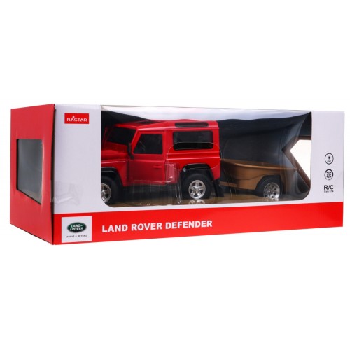 Land Rover Defender RASTAR Model 1:14 Dálkové ovládání Off-Road auto + 2.4GHz Dálkové ovládání