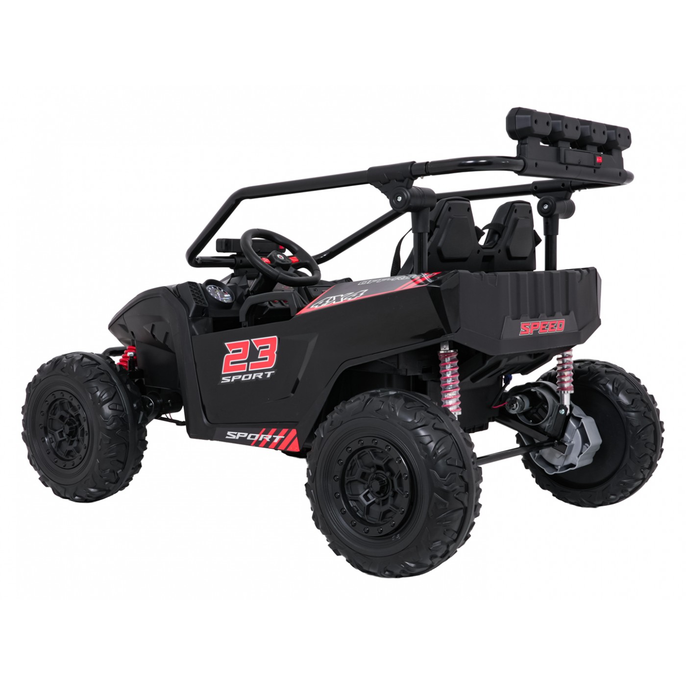 Kočárek TURBO 23 černý