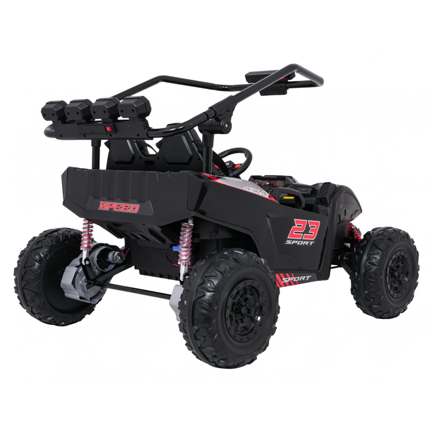 Kočárek TURBO 23 černý