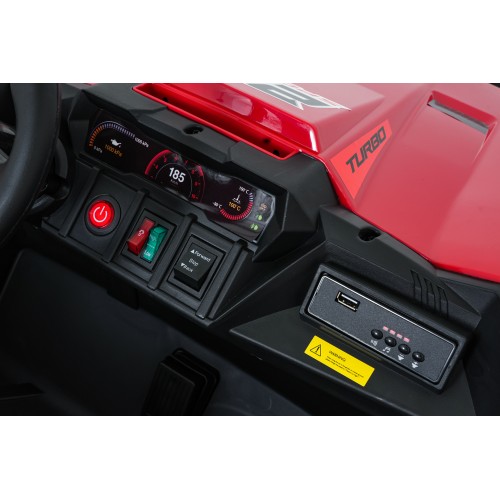 Buggy TURBO 23 Červená