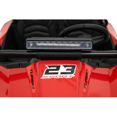 Buggy TURBO 23 Červená