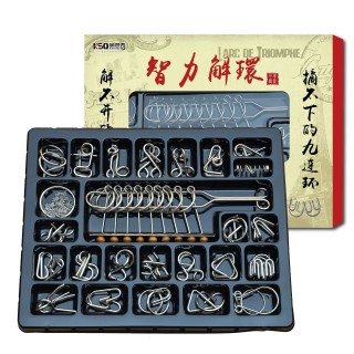 Sada kovových puzzle MEGA