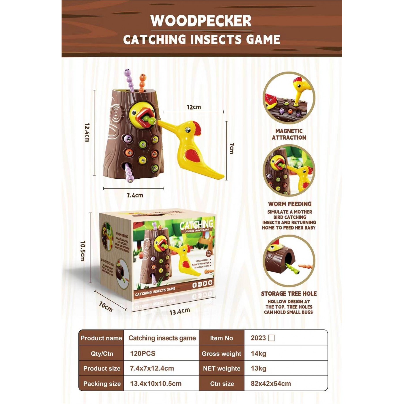 Arkádová hra Woodpecker
