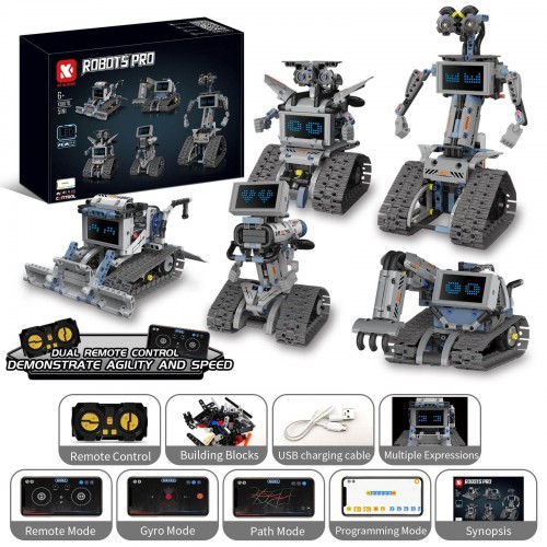 Sada robotických kostek 5 v 1