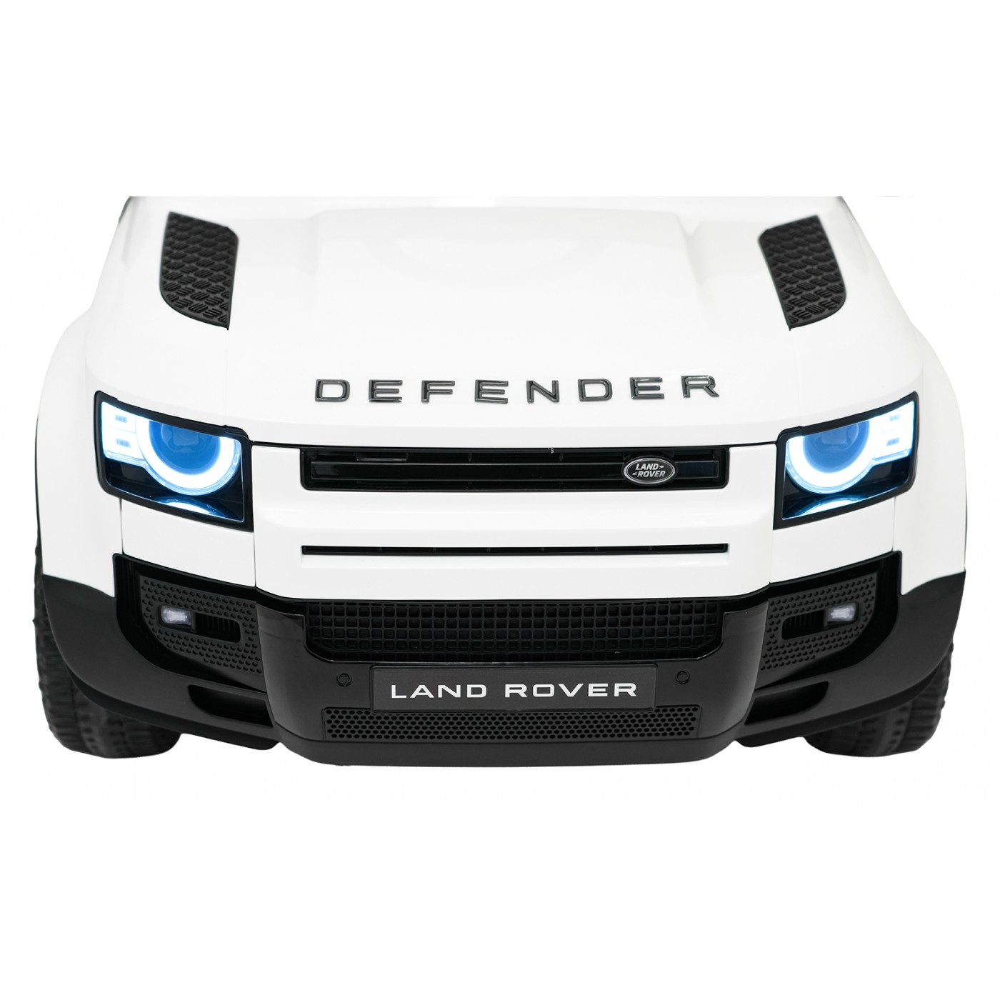 Land Rover Defender bílý vůz