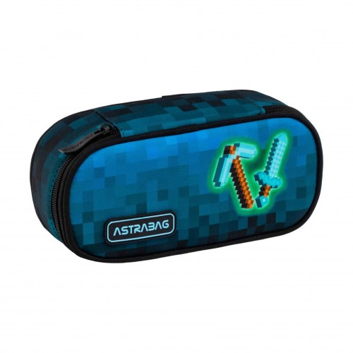 Penál ASTRABAG ASTRABAG BLUE PIXEL