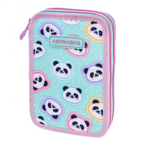 Dvojitá penál ASTRABAG MINTY PANDAS