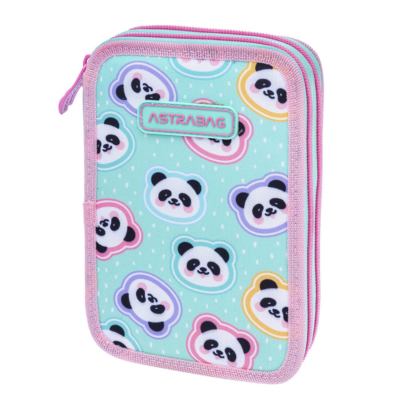 Dvojitá penál ASTRABAG MINTY PANDAS