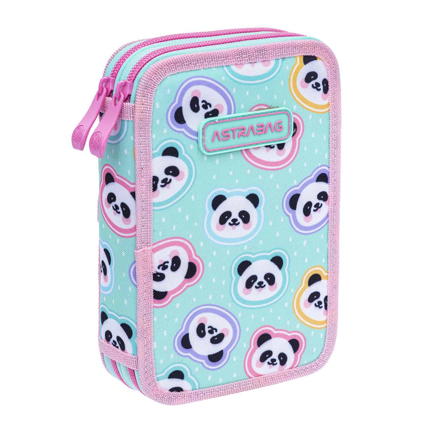 Dvojitá penál ASTRABAG MINTY PANDAS