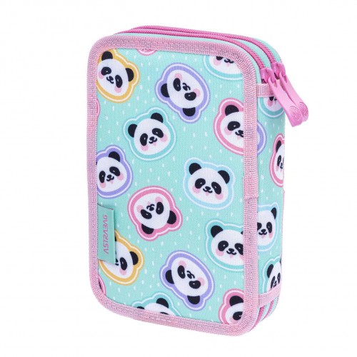 Dvojitá penál ASTRABAG MINTY PANDAS