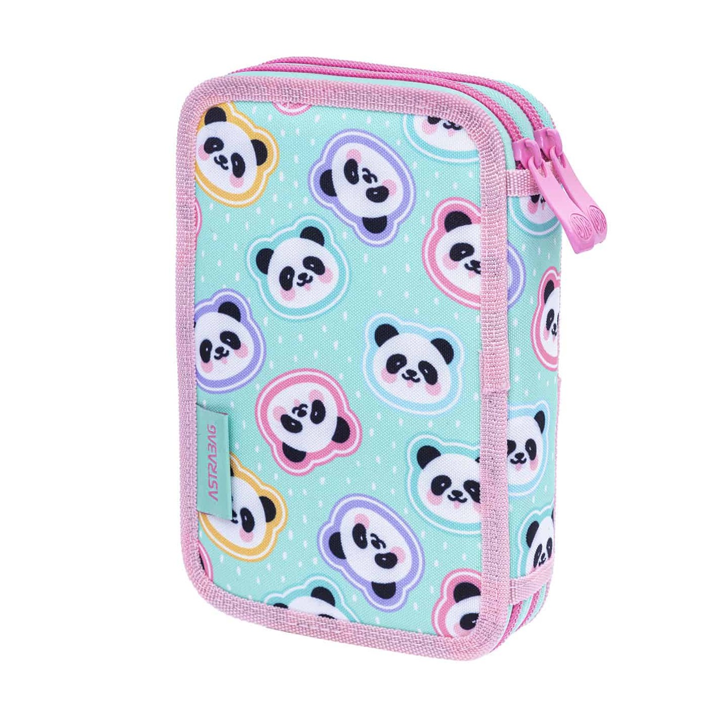 Dvojitá penál ASTRABAG MINTY PANDAS